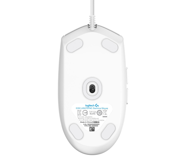 Mysz Gam. Logitech G102 Lightsync Biala 910-005824 - 574601 - zdjęcie 4